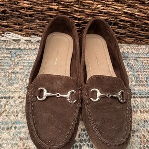 Mercer & Madison Brown Suede Loafers